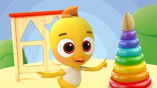 Best Baby Learning Cartoon | Beadies - Episode 1 - Cheep | Learning Cartoons for Kids - Cartoon Box
