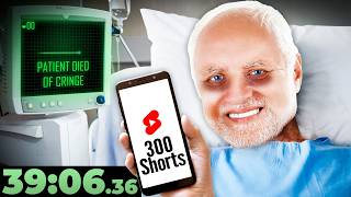 Speedrunning 300 YT Shorts (Any% Brainrot WORLD RECORD) (real)