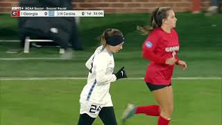 #7 Georgia vs #2 North Carolina (Second Round) | Women Soccer Nov 17,2022