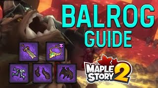 Temple of Immortals [FULL GUIDE!] Tips & Tricks for defeating Balrog - MapleStory 2