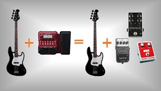 Patch Zoom B1X Four/B1 Four for a Crunch sound