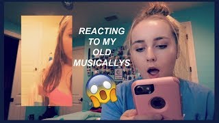 Reacting to my OLD MUSICAL.LYS