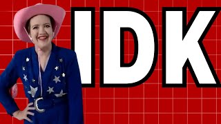 I Don't Know | A Musical Comedy Sketch