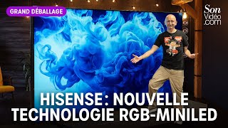 Hisense 116 UXQ: PP Garcia unboxes the new giant TV featuring RGB-MiniLED technology