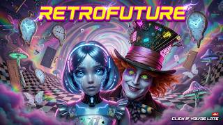 RETROFUTURE 🐇🤖 INSPIRED BY ALICE IN WONDERLAND 2026🎩🌸 CYBER TEA PARTY ADVENTURE 🚀♠️