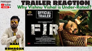 FIR Movie Trailer Reaction Feat. Anai Komagan | Vishnu Vishal | GVM | Manu Anand | @PARDAAHLive