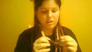 Wool felting in dreads IS removable
