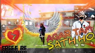 AGAR TUM SATH HO FREE FIRE MONTAGE #DEVIL BHAI OP