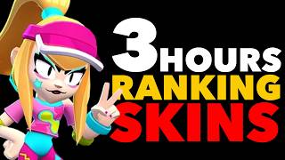 3 Hours Ranking Brawl Stars Skins to Fall Asleep To