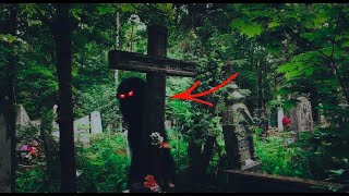 RECORDED THE VOICE OF A DEMON IN THE OLD CEMETERY †