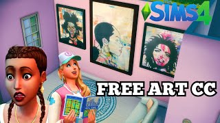ART CC MUST HAVES | The Sims 4