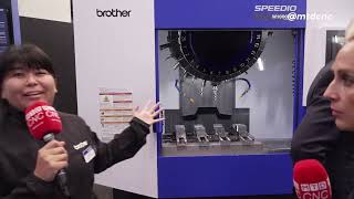 MTDCNC - LIVE at EMO with Brother Machine Tools Europe