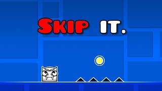 How Many ORBS Can You SKIP in Geometry Dash?