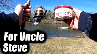 This One is for UNCLE STEVE - Realistic Fishing From The bank
