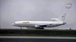 Pegasus rocket launch of AIM Spacecraft - Lockheed L-1011 Stargazer, Polar Mesospheric Cloud Study
