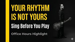 How to Build Jazz Guitar Rhythmic Vocabulary (Stop Copying Licks — Do This Instead)