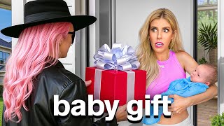 She gave THIS to our NEW BABY!