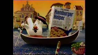 Hamburger Helper Lasagna Commercial (1986)