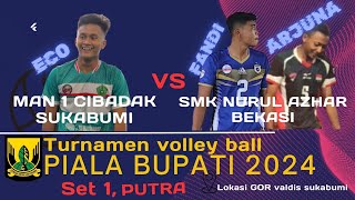 SET 1❗❗❗❗ MAN 1 CIBADAK SUKABUMI  eco cs... VS SMK NURUL AZHAR BEKASI Fandi ,Arjuna..