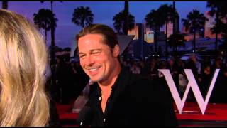 World War Z Red Carpet Feature - Brad Pitt