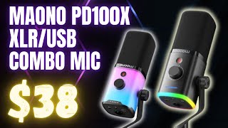 BOOM or BUST - The Maono PD100X XLR/USB Combo Microphone