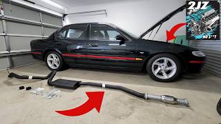 EF XR6 Falcon Exhaust Upgrade – 2JZ Sound?