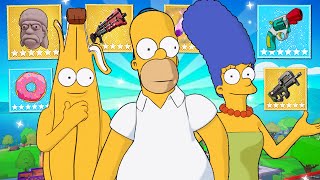 Everything *NEW* in Fortnite SIMPSONS