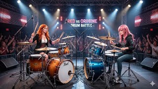 Orihime Inoue vs Brett Hana Park Red Battle stage drum battle  Epic Games - Bloom 