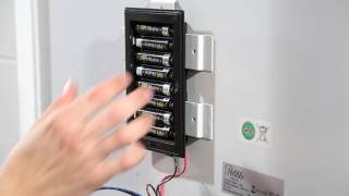 Pebble Grey How to change the Batteries in the Battery Mirror