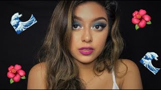 Under the Sea Inspired Makeup Look- sabellymorales