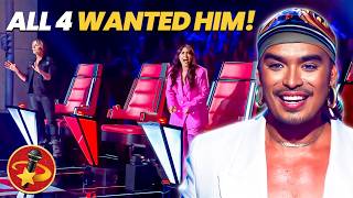 EVERY Coach Wanted Him After This PITCH-PERFECT Celine Dion Cover 😲🎤