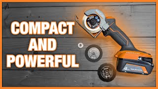 Lightweight & Easy to Use! Ridgid Sub Compact Brushless 3in Multi-Material Saw