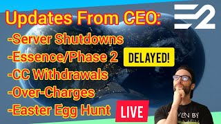Earth2.io Updates: Servers, Essence, Phase 2, Withdrawals, Charges, Easter Egg Hunt & More