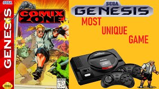 Comix Zone. Sega Genesis gameplay. A GAME LIKE NO OTHER