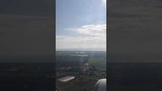 Landing to Rome FCO from Venice VCE Alitalia
