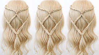 Simple Braided Viking Hairstyle For Beginners, Easy 3 Strand Braid, Medium & Long Hair, How To Braid