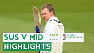 Middlesex Chase 370 Despite Pujara Century | Sussex v Middlesex | LV= County Championship 2022
