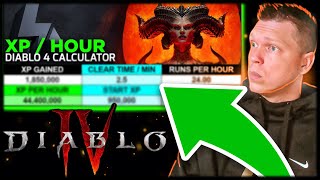 NEW TOOL to Help you MAXIMIZE your XP Gains in Diablo 4!