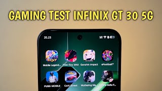 DIMENSITY 7400 TORTURE! Infinix GT 30 5G Gaming Test - FPS, Temperature & Battery Test!