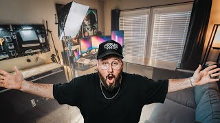 TINY + VIRAL YouTube Studio Tour (FT. Edward Creates)
