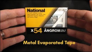 Matsushita Angrom Metal Evaporated Type 1 - The Possible Saviour Of Cassettes?