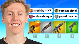 Chat Controls my ENTIRE Fortnite Loadout!