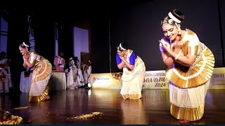 𝐒𝐚𝐦𝐚𝐧𝐯𝐚𝐲𝐚 𝐎𝐧𝐨𝐥𝐬𝐚𝐯𝐚𝐦 𝟐𝟎𝟐𝟒  𝐁𝐚𝐧𝐠𝐚𝐥𝐨𝐫𝐞. Nrityagana institute (Guru Swapna Megna madhavan,  Bhavya Bijoy