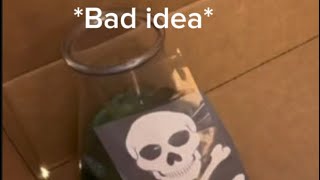 I drank a skeleton potion from Maniac! *GONE WRONG*