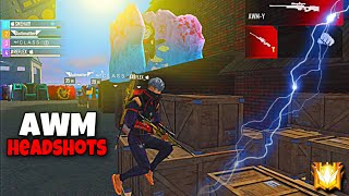 awm headshots #freefire