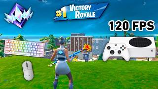 Fortnite Unreal Ranked Reload On Xbox Series S | Keyboard & Mouse Gameplay | 120 FPS | 4K