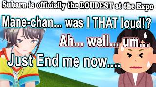Subaru’s Voice is So Loud It Pierced Through the Entire Expo Staff Room