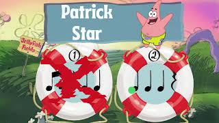Spongebob rhythm matching Elementary Music Activity Ta, Ti-Ti, Rest, Triplet The Music Magpie
