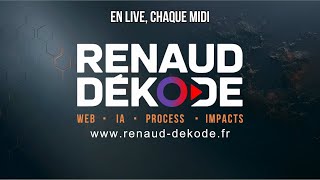 L'actualité tech du 25/02/2026 en Live sur Renaud Dékode