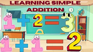 Learning Simple Addition/ Educational Video for Preschoolers/Toddlers